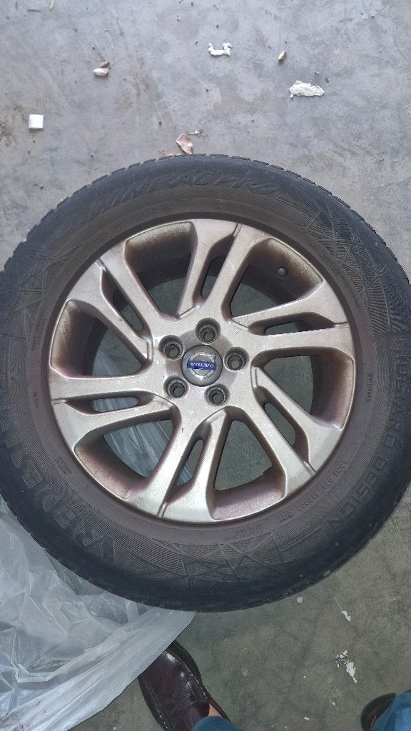 4 Jantes 17 Volvo, Autos : Pièces & Accessoires, Pneus hiver, Véhicule de tourisme, 17 pouces, Enlèvement