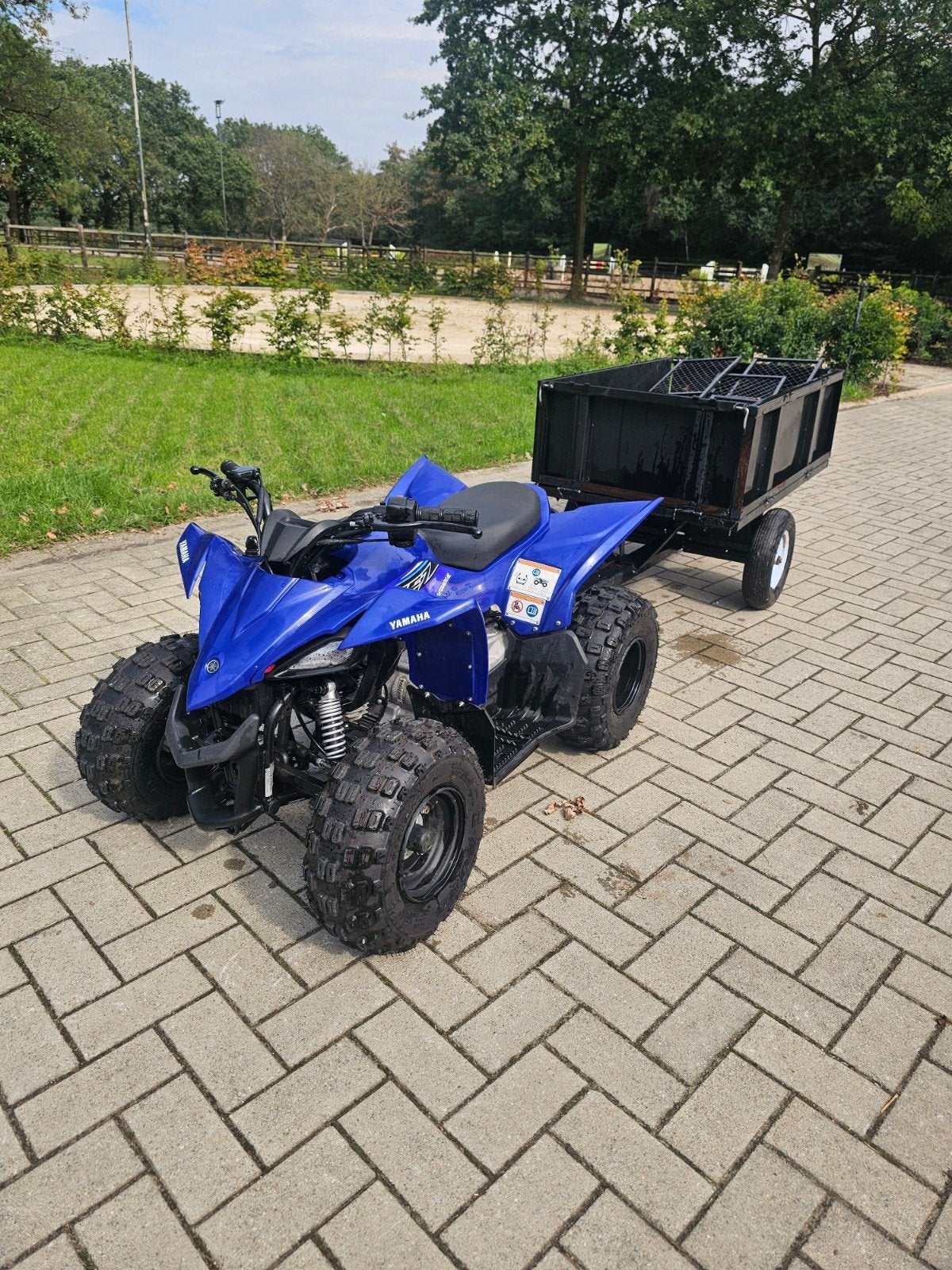 YAMAHA YFZ 50 cc, 1 cylindre, 50 cm³