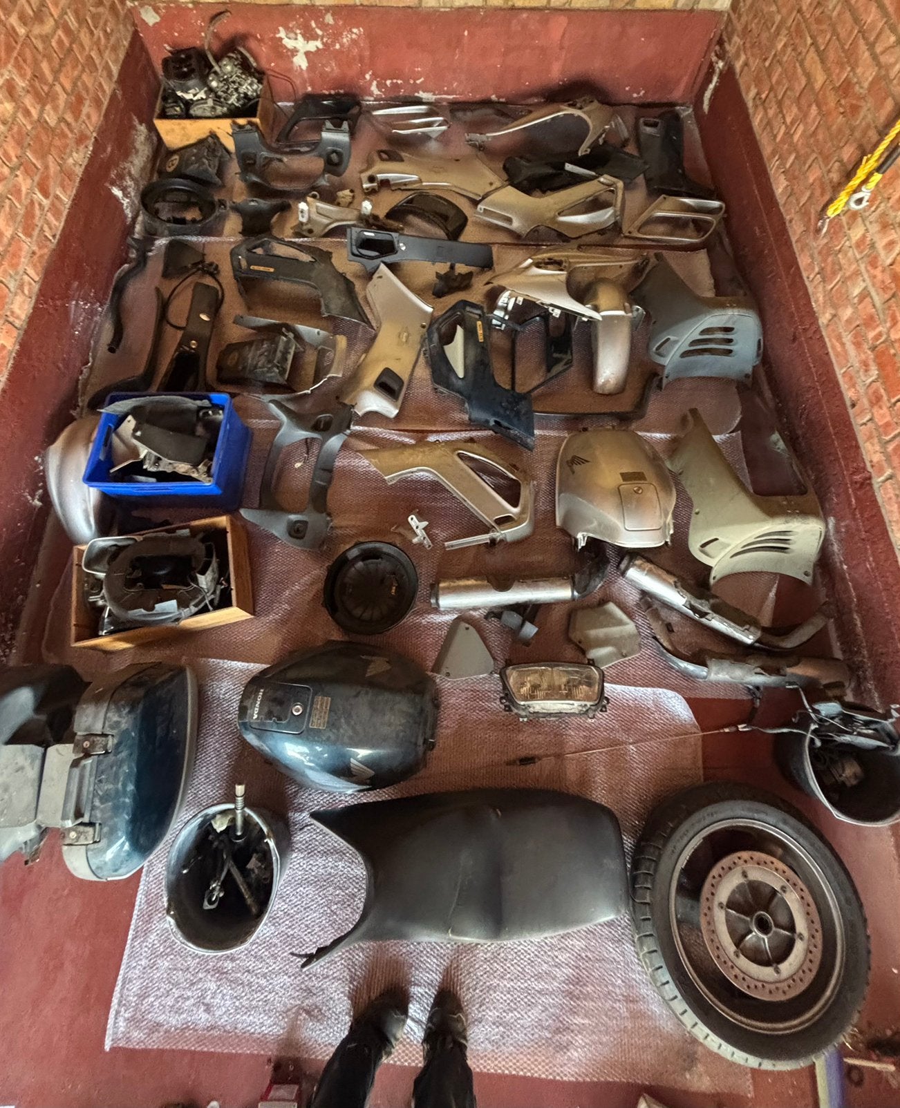 Honda Pan 1100 onderdelen (ST1100), Motoren, Ophalen, Gebruikt