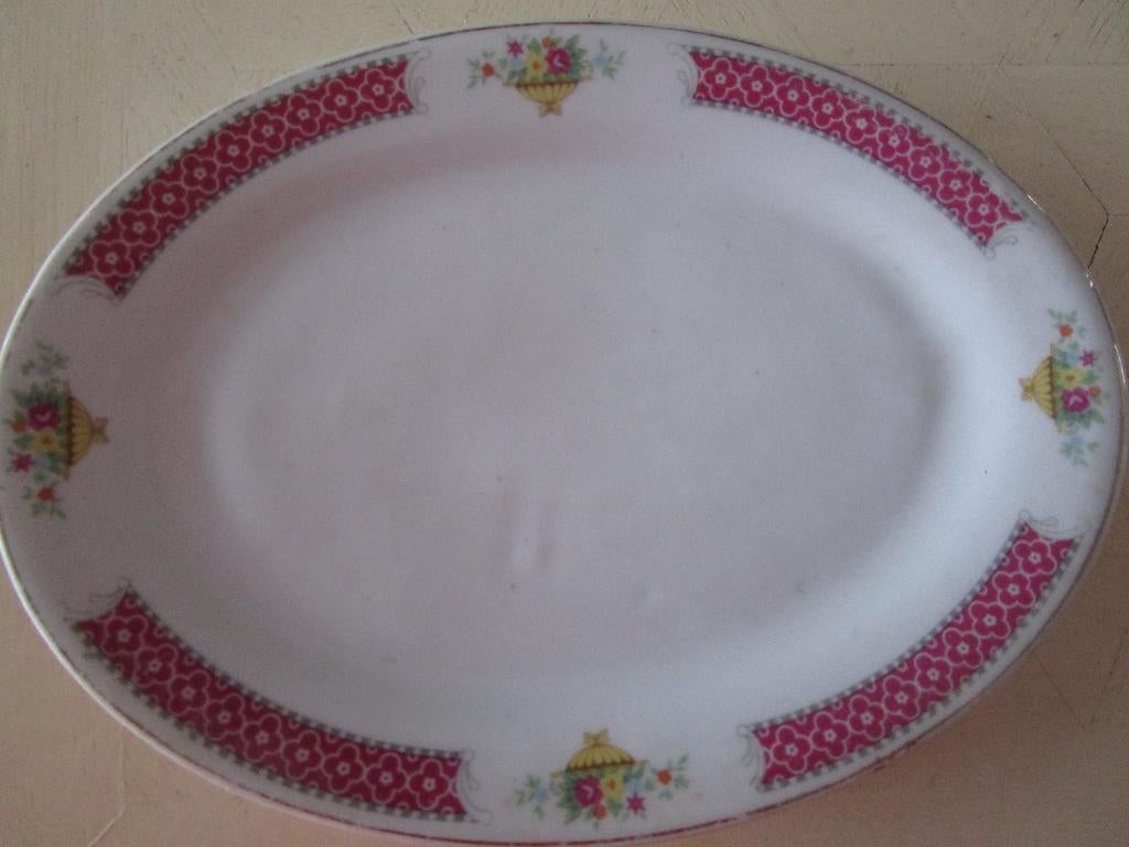 5 chinese porseleinen serveerschotels, Ophalen