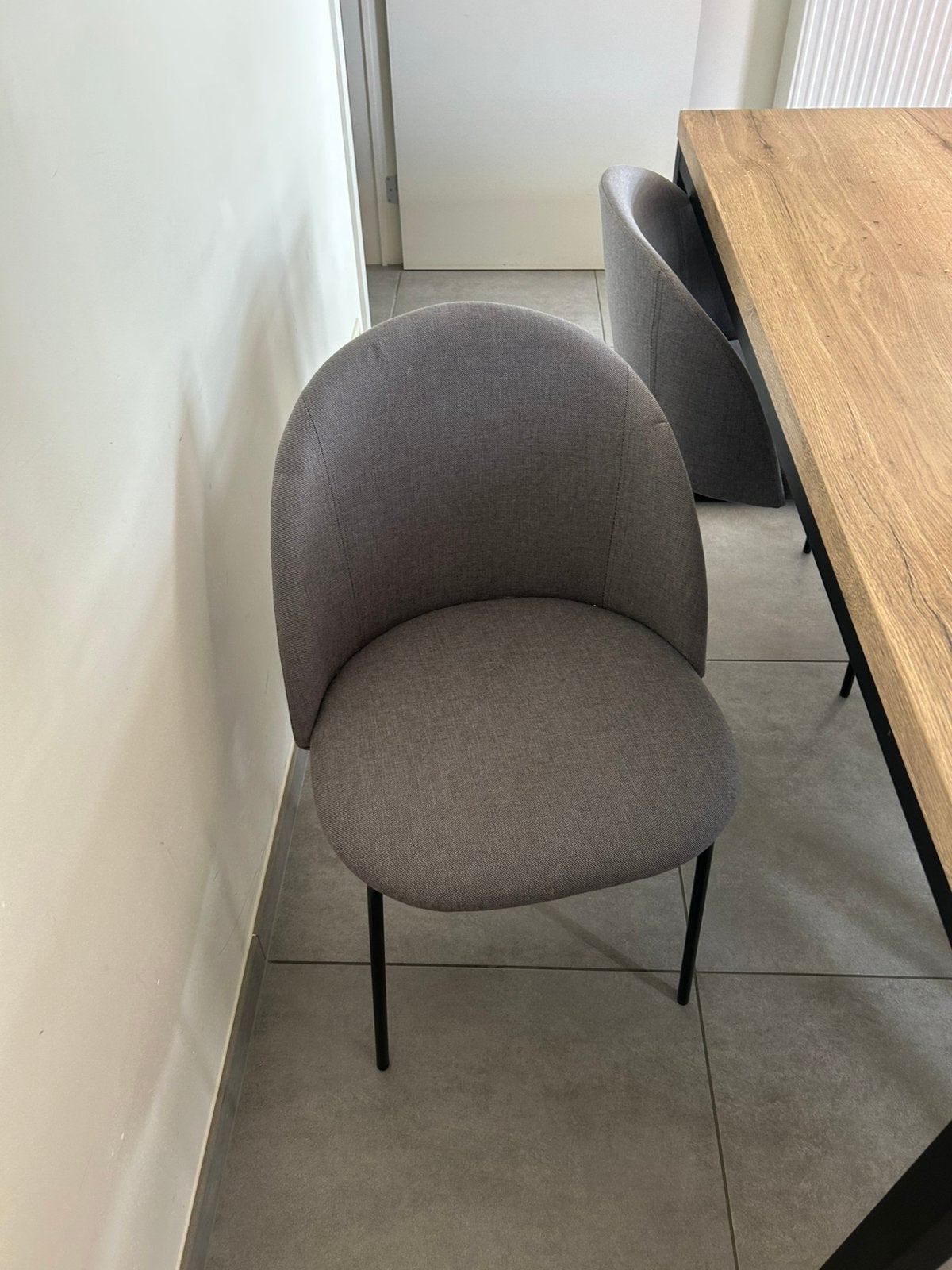Stoelen, Maison & Meubles, Chaises, Enlèvement, Comme neuf, Gris