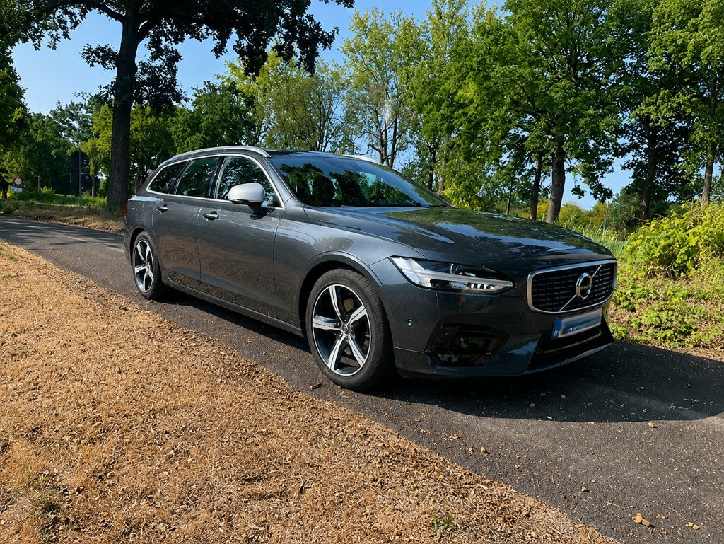 Volvo V90 D4 R-Design | automatique | 2017 | 141000 km, Autos, Volvo, Cuir, Achat, V90, Euro 6