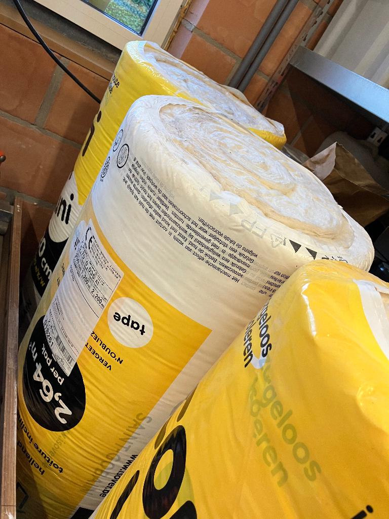 Isover 20 cm, 12 cm of meer, Nieuw, Glaswol, Ophalen