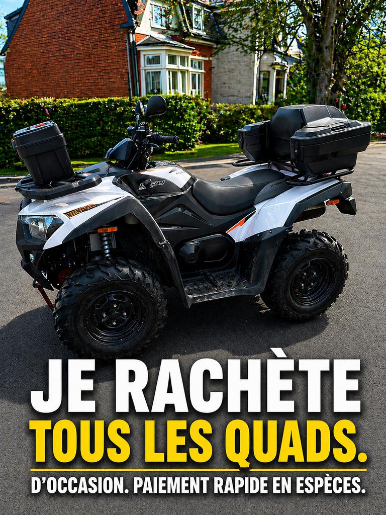 „J’achète tous les quads d’occasion, Motos, Modes d'emploi & Notices d'utilisation, Enlèvement ou Envoi