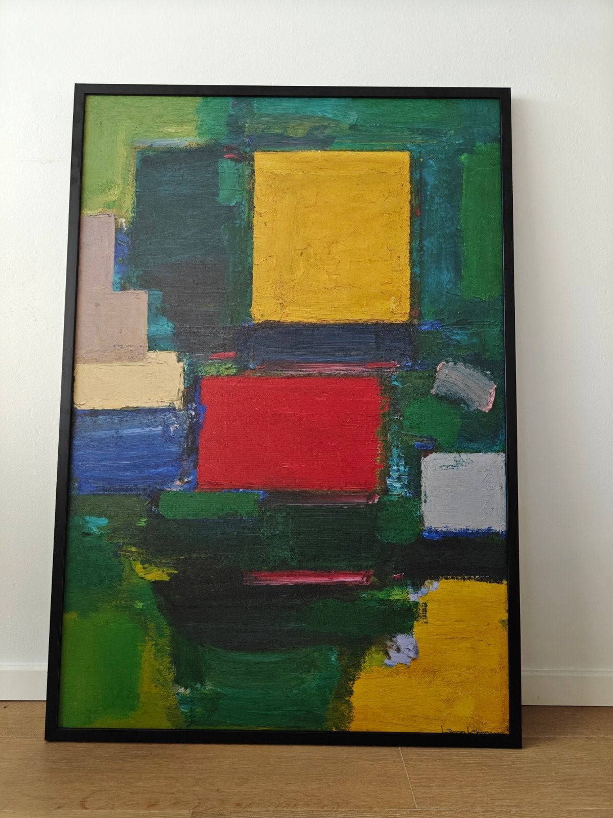 Print op canvas van het werk " The Gate" van Hans Hoffmann, Ophalen