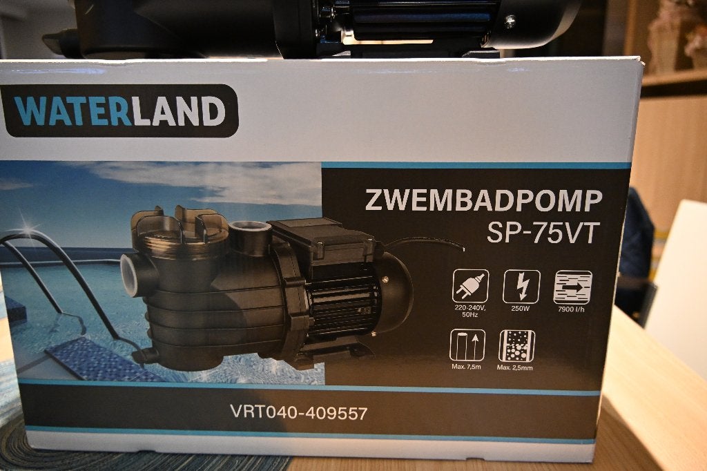 Nieuwe Waterland zwembadpomp SP-75VT – 7.900 l/u, Ophalen, Nieuw, Zwembadpomp