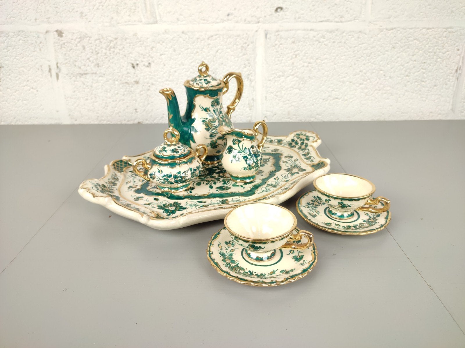 2-persoons servies Rigo Brussel, Antiek en Kunst, Ophalen of Verzenden