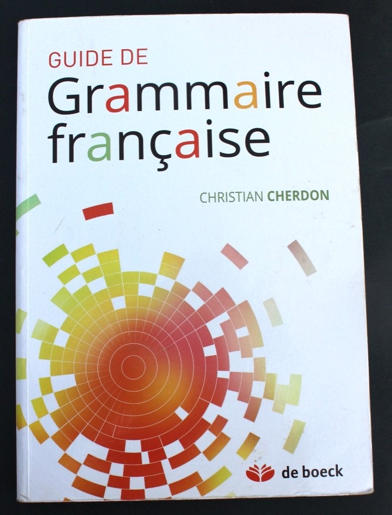 "Guide de Grammaire Française" de Christian CHERDON 2016, Enlèvement ou Envoi, Français, Autres niveaux, Comme neuf