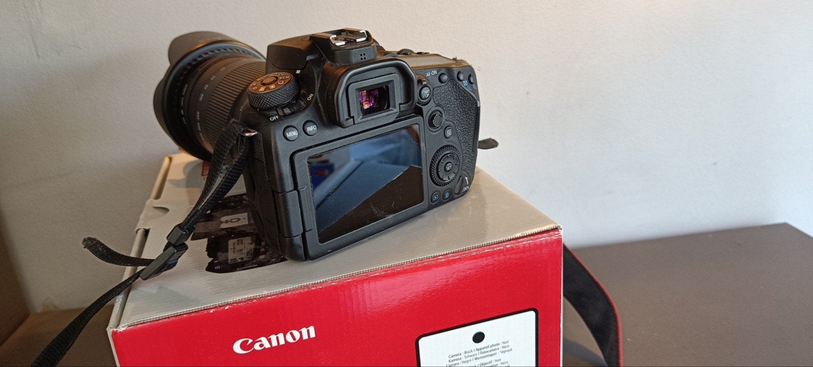 Canon 90D body, Audio, Tv en Foto, Ophalen, Bluetooth, Gebruikt, Spiegelreflex