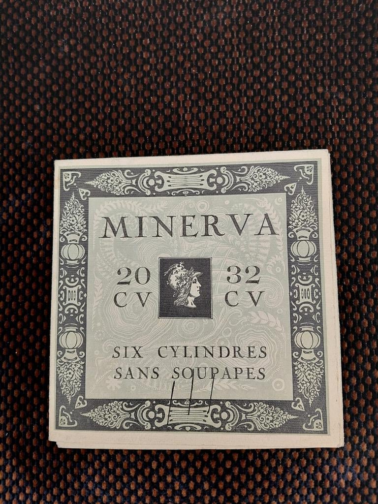 Minerva, Autos, Oldtimers & Ancêtres, Particulier, Achat