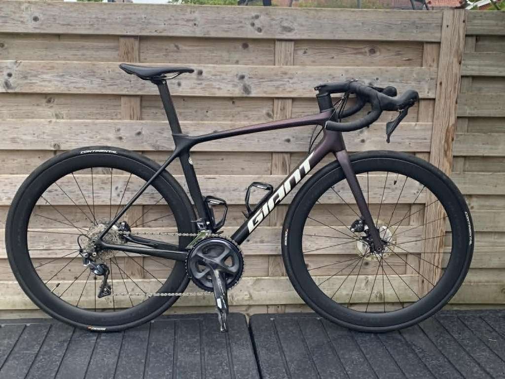 Giant TCR advanced Pro 1 (Rosewood/Carbon), Enlèvement, Autres dimensions, Plus de 20 vitesses, Frein à disque