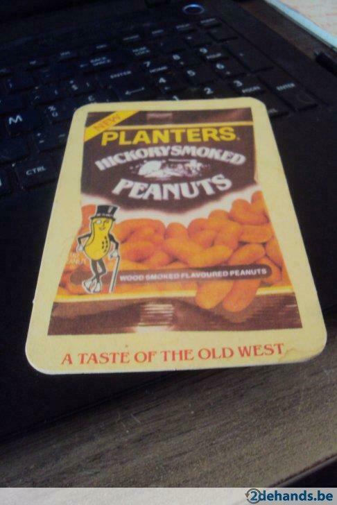 planters peanuts, Gebruikt