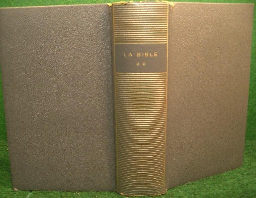 PLEIADE:LA BIBLE/T2/ANCIEN TESTAMENT/1961, Livres, Littérature, Enlèvement ou Envoi, Utilisé, Belgique