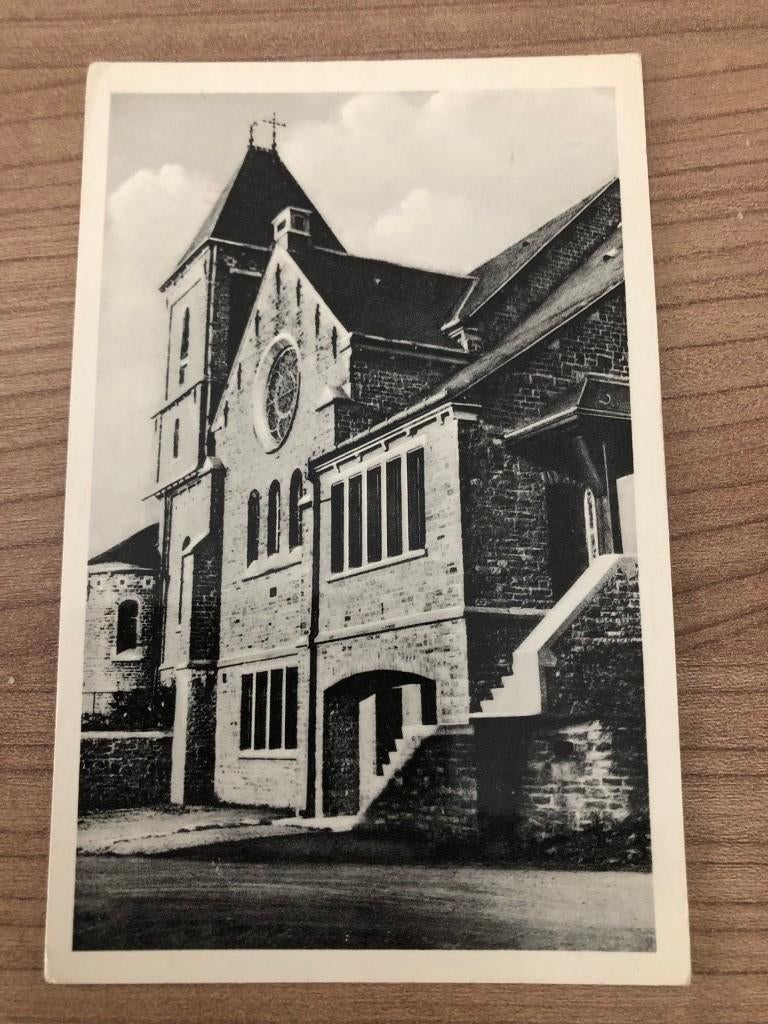 carte postale Stoumont - église, Enlèvement ou Envoi, Liège