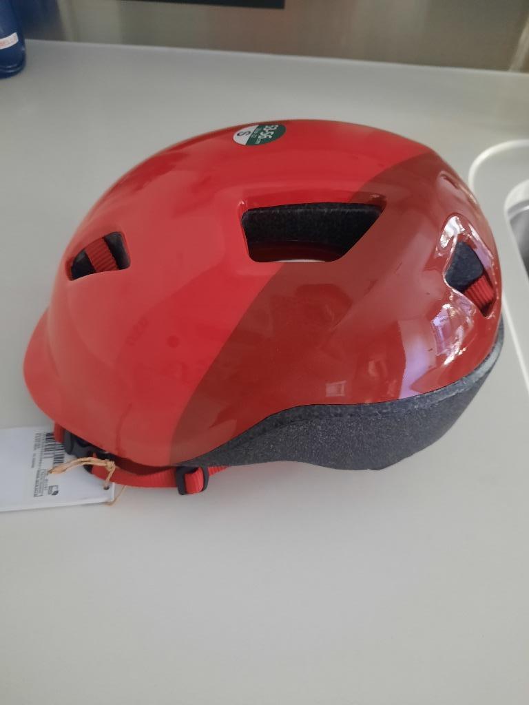 Fietshelm rood btwin Smal 53-56 cm, S, Jongen of Meisje, Nieuw, Ophalen of Verzenden
