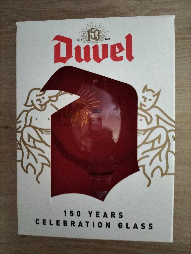 Duvelglas 150 jr., Enlèvement ou Envoi, Comme neuf, Verre ou Verres, Duvel