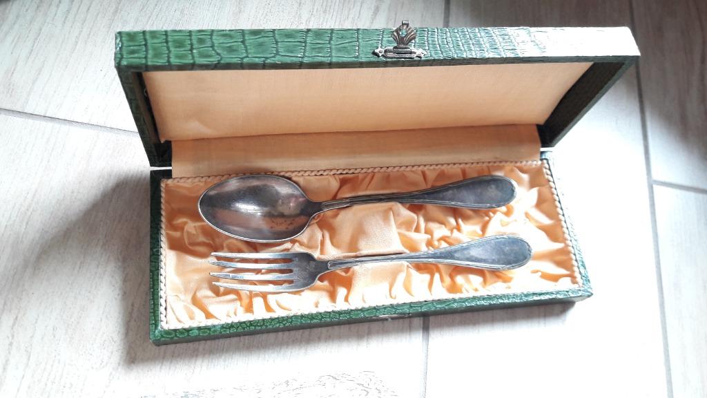 2 x coffret de couverts en métal argenté, Enlèvement ou Envoi