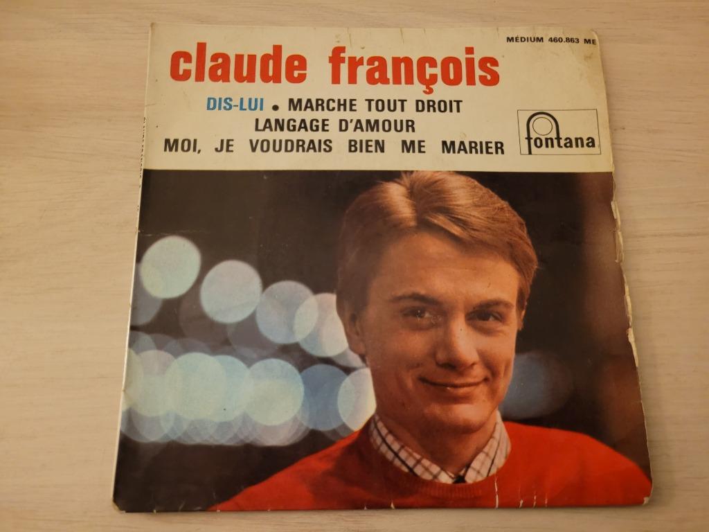disque vinyl 45 tours Claude François ‎Dis-lui, Ophalen of Verzenden, Zo goed als nieuw