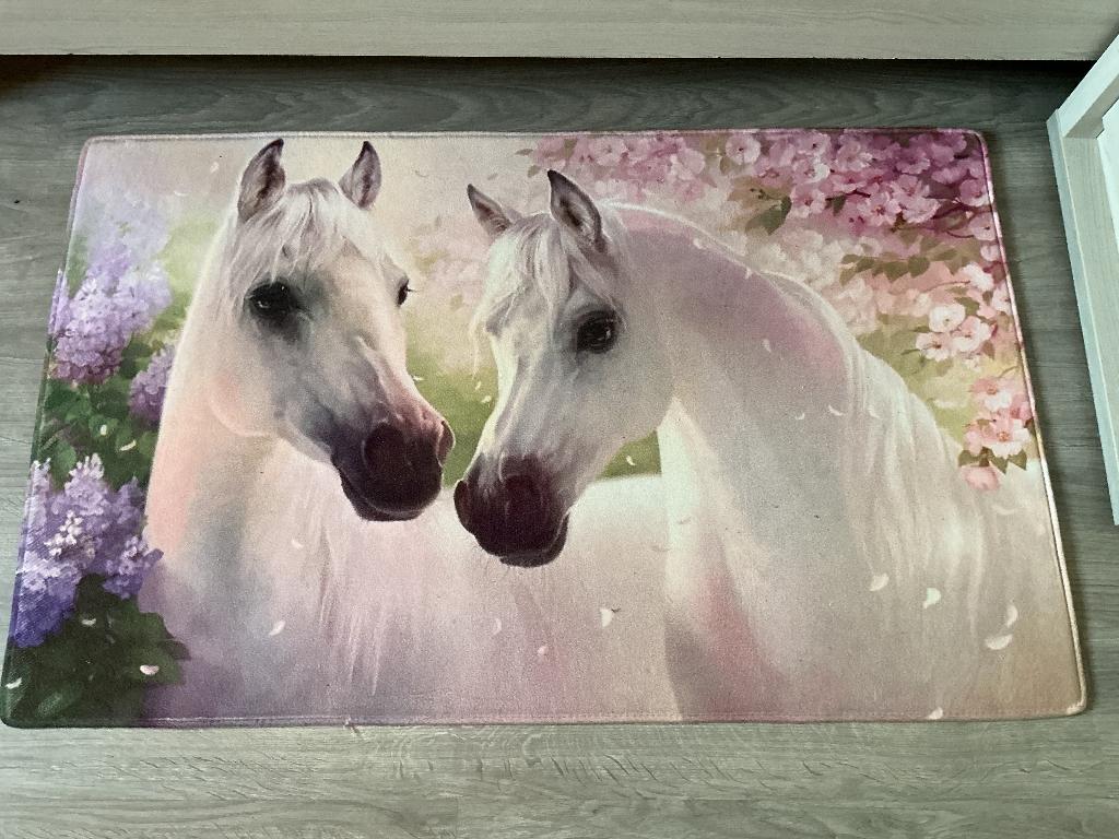 Tapijt paarden, Ophalen, Tapijt