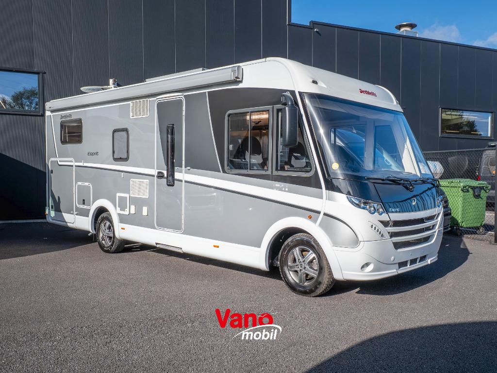 Dethleffs Esprit I7150 Heavy, Caravans en Kamperen, Koelkast, Verwarmde buitenspiegels, Fiat, Vloeistofverwarming