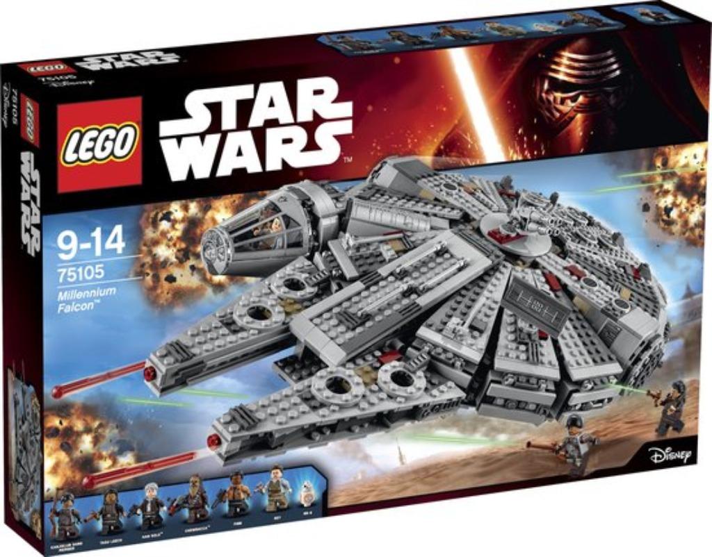 75105 Lego Star Wars Millenium Falcon - nieuw, Kinderen en Baby's, Verzenden, Nieuw, Complete set, Lego