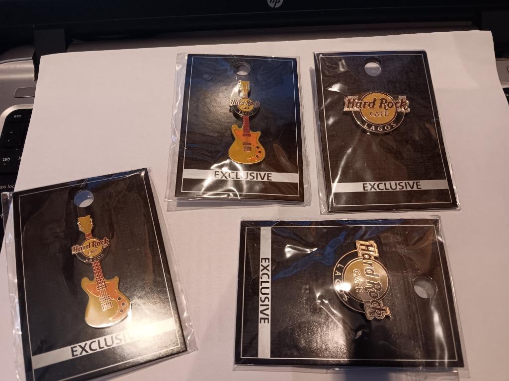 Épinglettes Hard Rock Café LAGOS HRC, Enlèvement ou Envoi, Neuf, Autres sujets/thèmes, Insigne ou Pin's