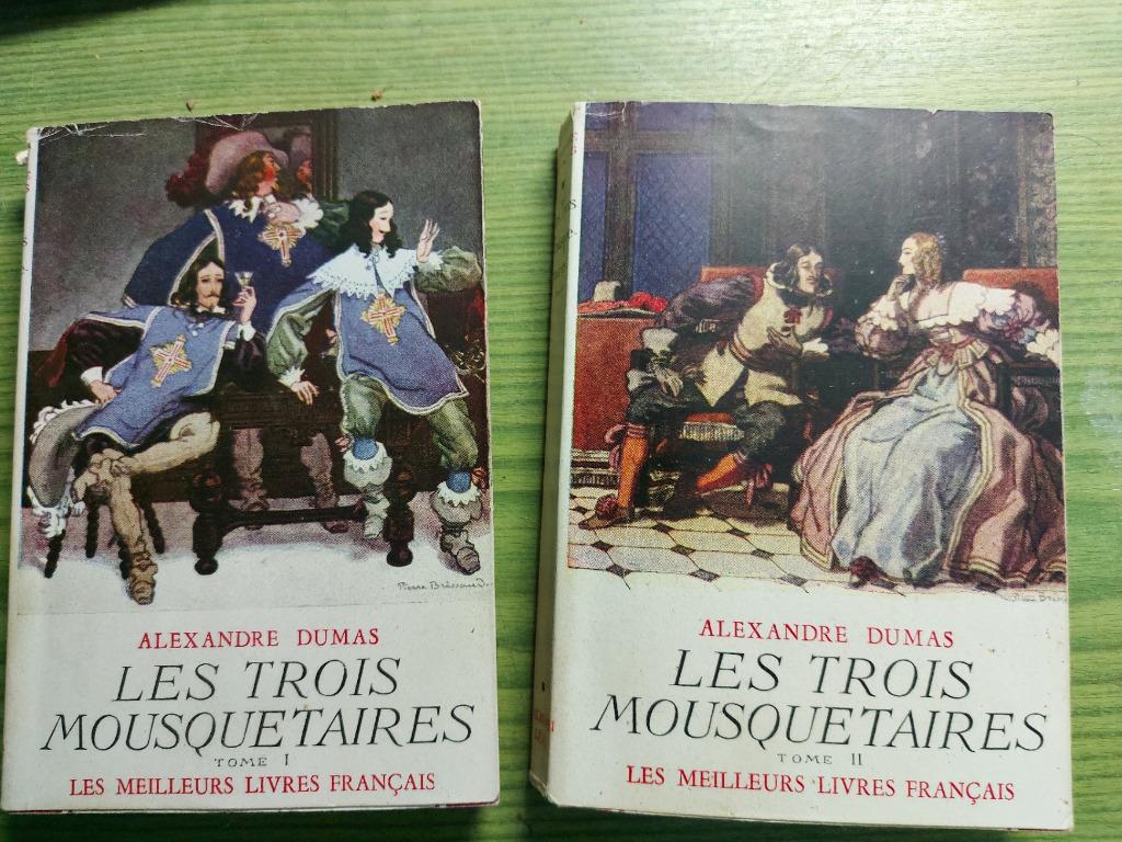 les trois mousquitaires de Alexandre Dumas, Antiek en Kunst, Ophalen of Verzenden, Alexander Dumas