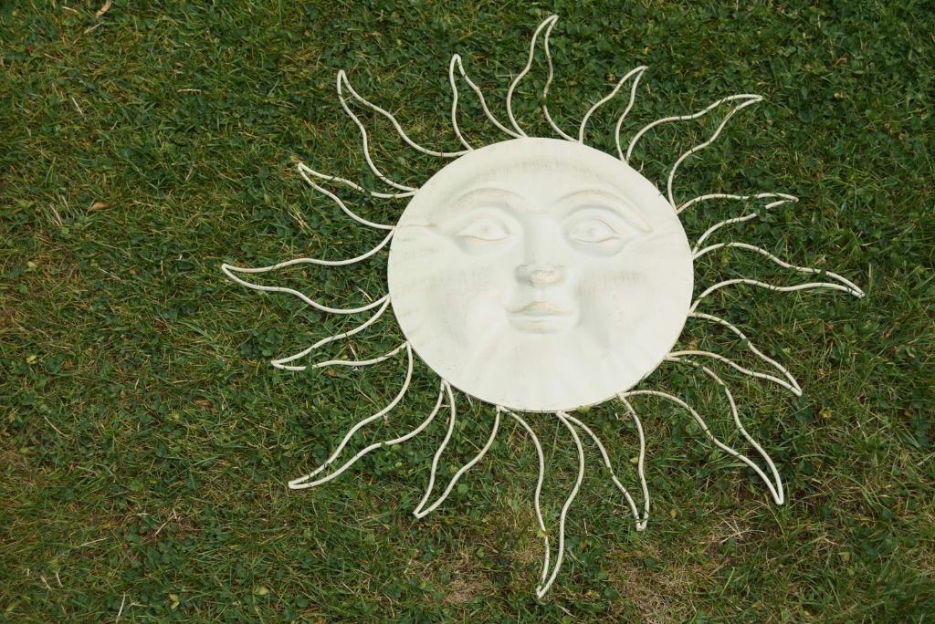 Superbe décoration circulaire en fer forgé (le soleil), Jardin & Terrasse, Enlèvement ou Envoi, Neuf