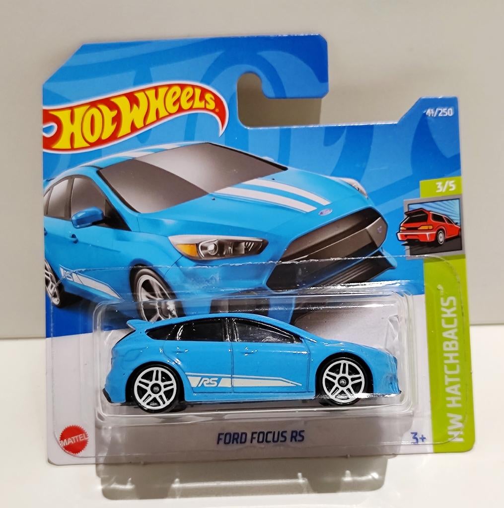 Hot Wheels Ford Focus RS Blauw (2022), Ophalen of Verzenden