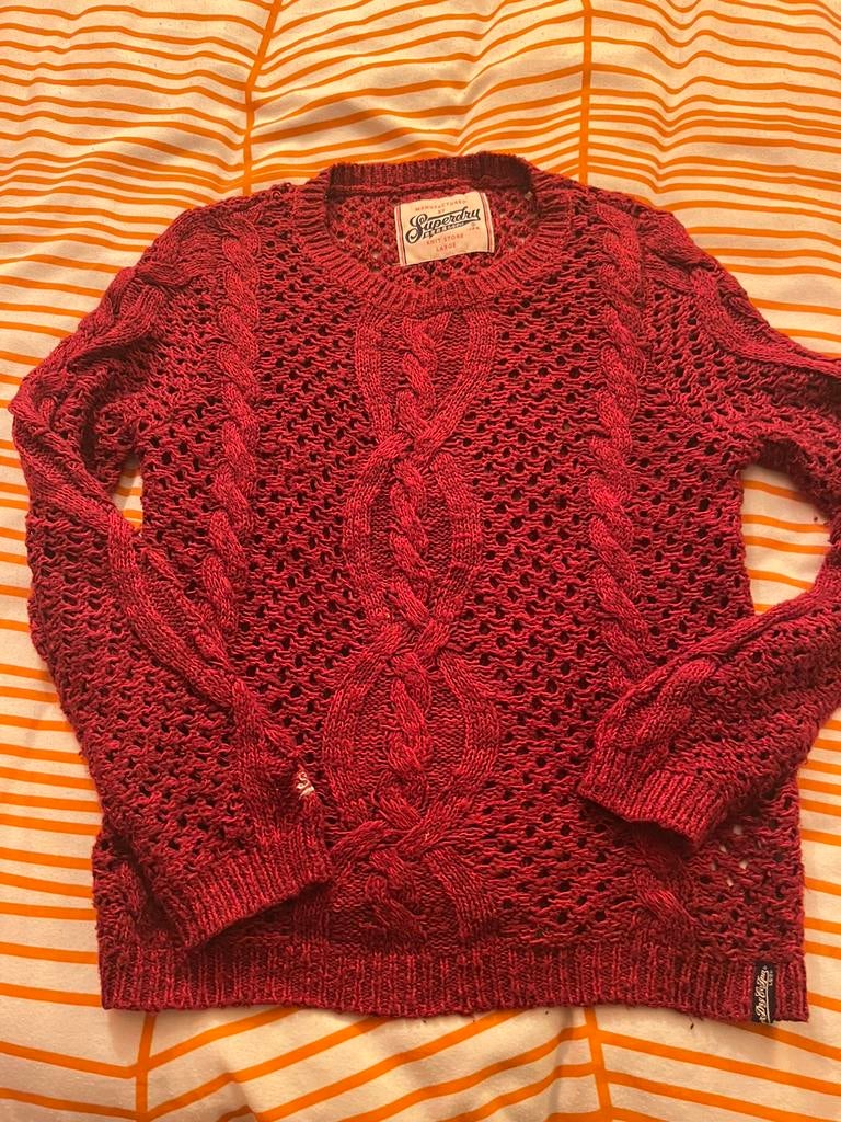 Superdry trui L, Kleding | Dames, Ophalen of Verzenden, Zo goed als nieuw