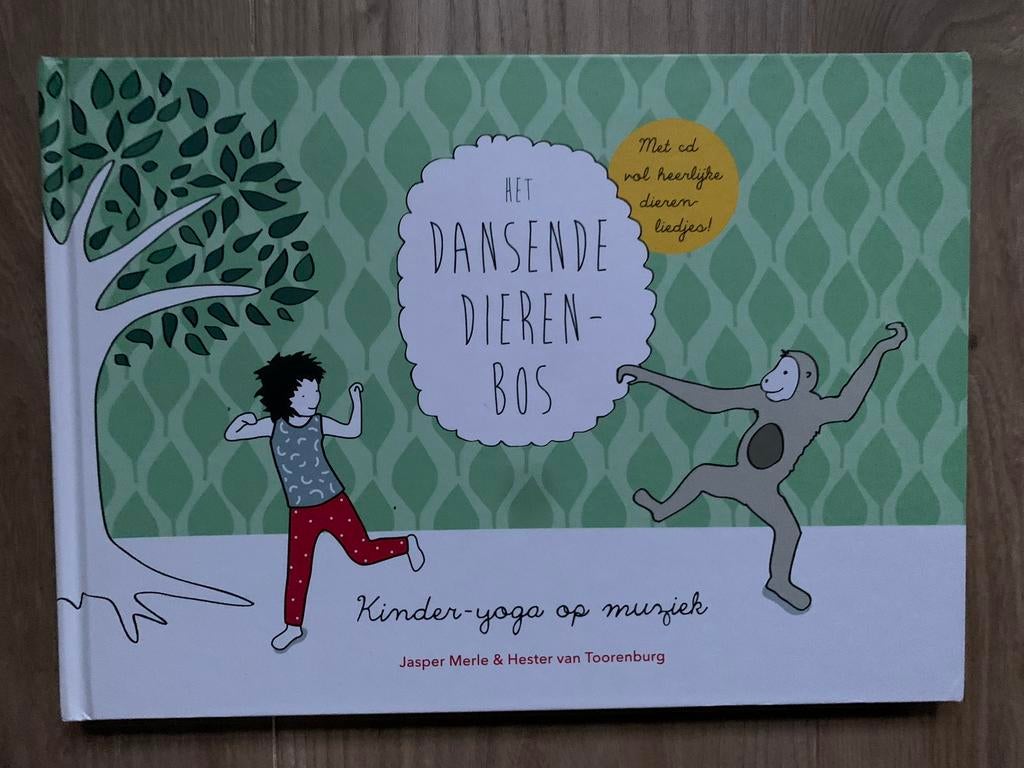 Livre de yoga pour enfants en musique , Enlèvement ou Envoi, Comme neuf, Jasper Merle, Livre d'images