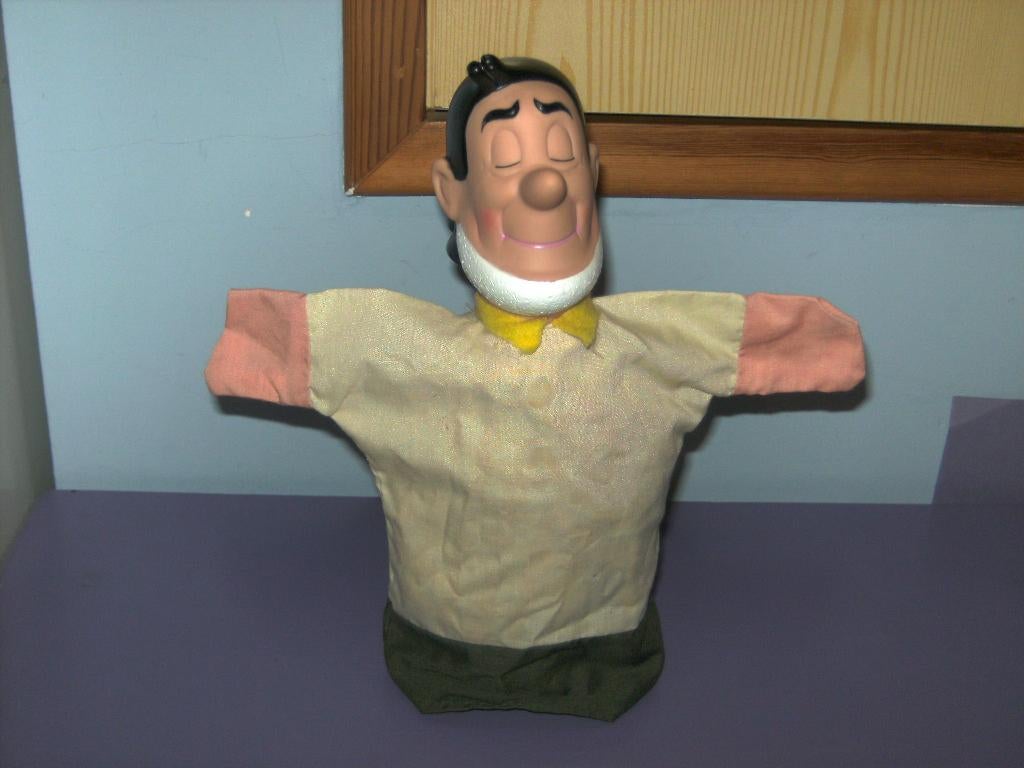 Vintage handpop: jerom. (suske en wiske), Ophalen of Verzenden, Suske en Wiske, Gebruikt