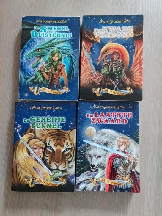 Boeken pakket Geronimo Stilton & Thea Stilton, Enlèvement ou Envoi, Utilisé, Geronimo Stilton Thea Stilton