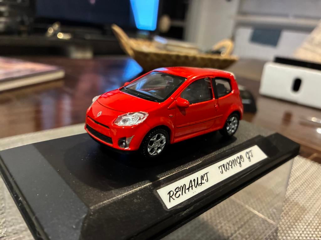 Renault twingo GT 1/43 welly, Enlèvement, Comme neuf, Voiture