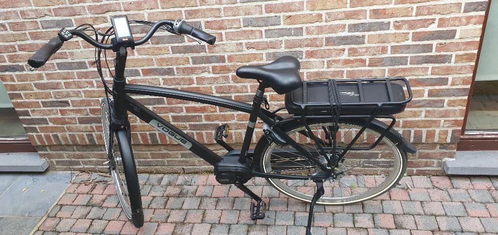 heren elec.fiets  Vogue met 600km nu 50%, 51 tot 55 cm, Ophalen, Zo goed als nieuw, 50 km per accu of meer
