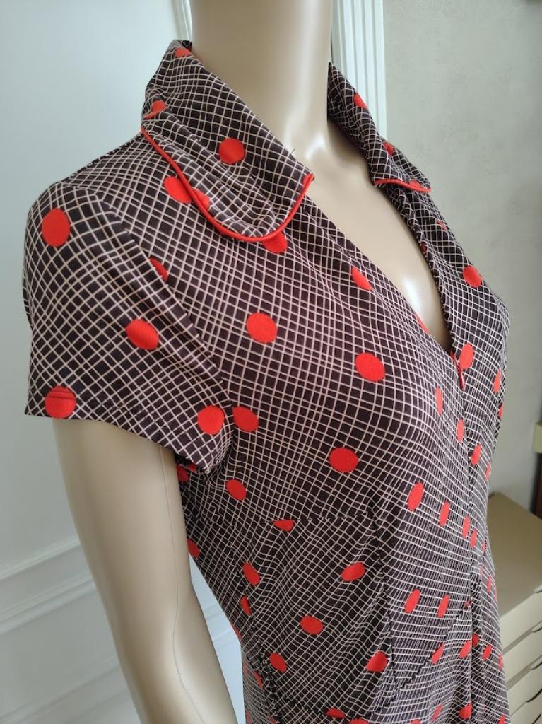 retro look jurk van zoe loveborn, Taille 38/40 (M), Zoe loveborn, Comme neuf, Sous le genou