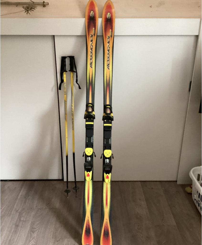 Ski’s Rossignol, Sport en Fitness, Skiën en Langlaufen, Ophalen, Gebruikt