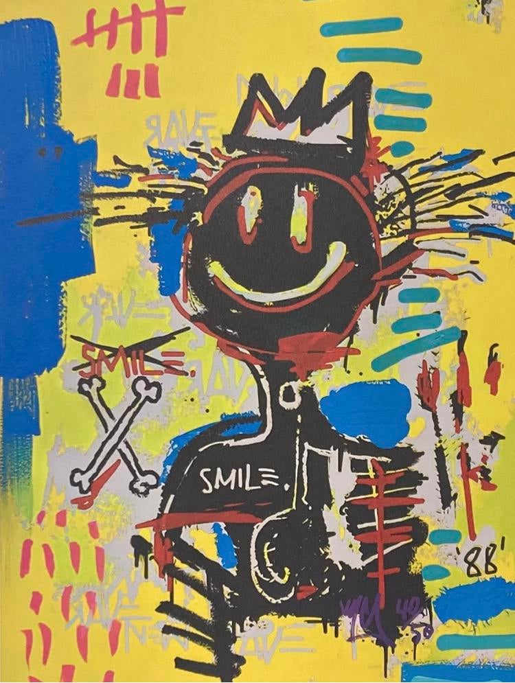 Jean-Michel Basquiat : lithographie vendue encadrée, Enlèvement ou Envoi