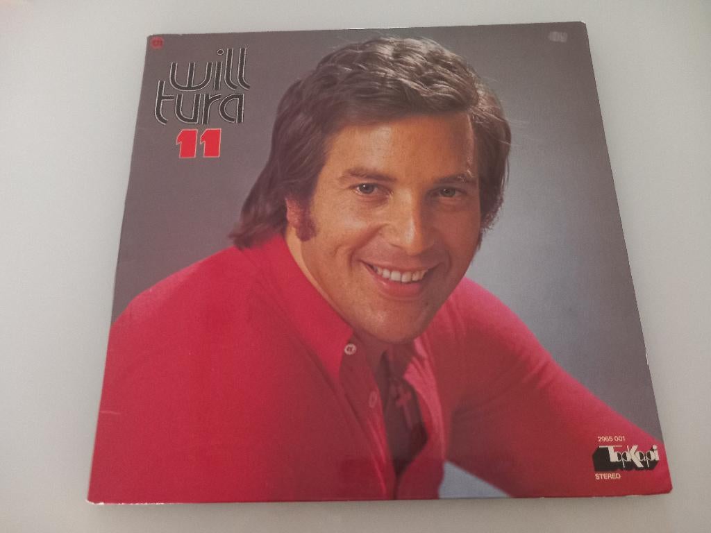 Vinyl LP Will Tura 11 Levenlied Schlager Belpop Pop, Ophalen of Verzenden, 12 inch, Levenslied of Smartlap