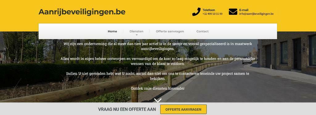 Aanrijbeveiligingen, Ophalen of Verzenden, Nieuw