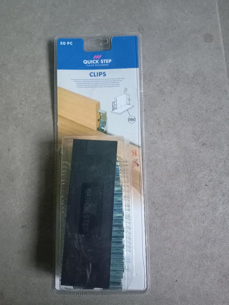 Clips voor plinten laminaat, Ophalen, Nieuw, Plinten