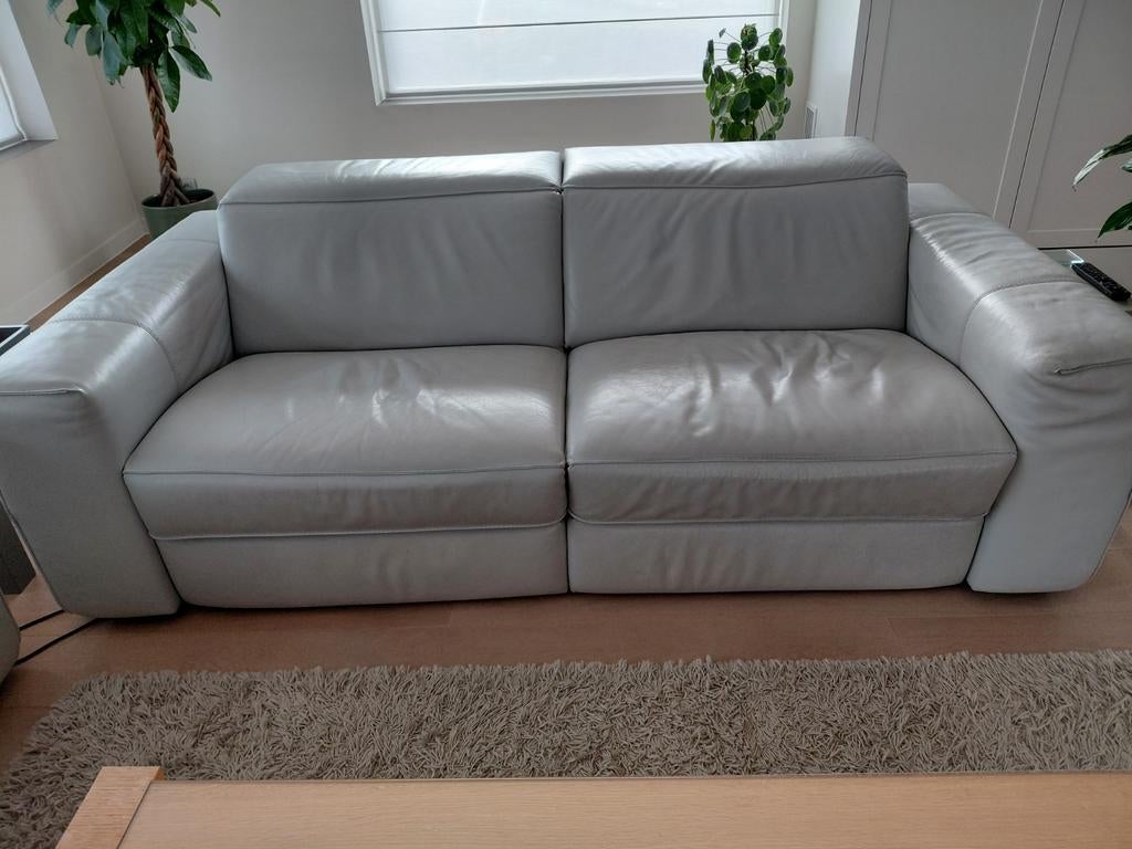 Sièges 2 et 3 places. Avec 2 relaxants électriques. Natuzzi, Maison & Meubles, Canapés | Salons, 200 à 250 cm, Banc droit, Enlèvement