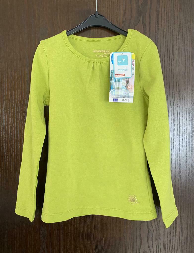 NIEUWE !!! Longsleeve / T shirt  ( 104 / 4 jaar ) 🍄, Kinderen en Baby's, Meisje, Nieuw, Ophalen of Verzenden, Shirt of Longsleeve