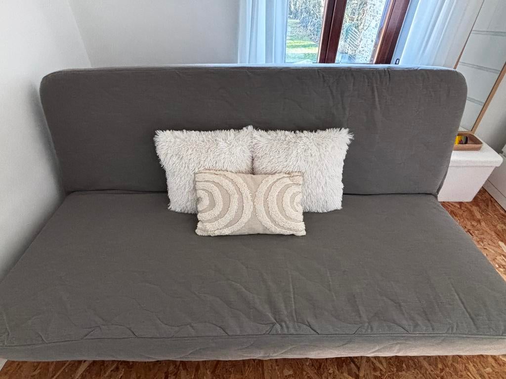 Canapé 3 places convertible en lit 140x200 ️IKEA ️Nyhamn, 140 cm, Enlèvement, Utilisé, 200 cm