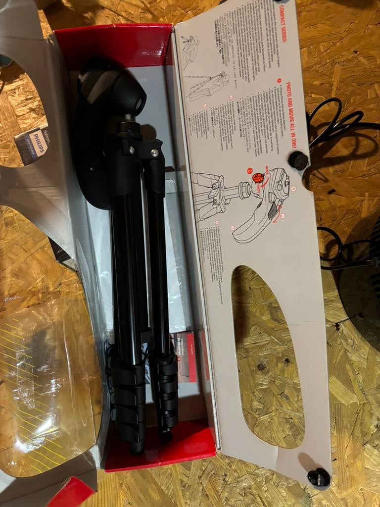 Manfrotto statief, Audio, Tv en Foto, Ophalen of Verzenden, Zo goed als nieuw