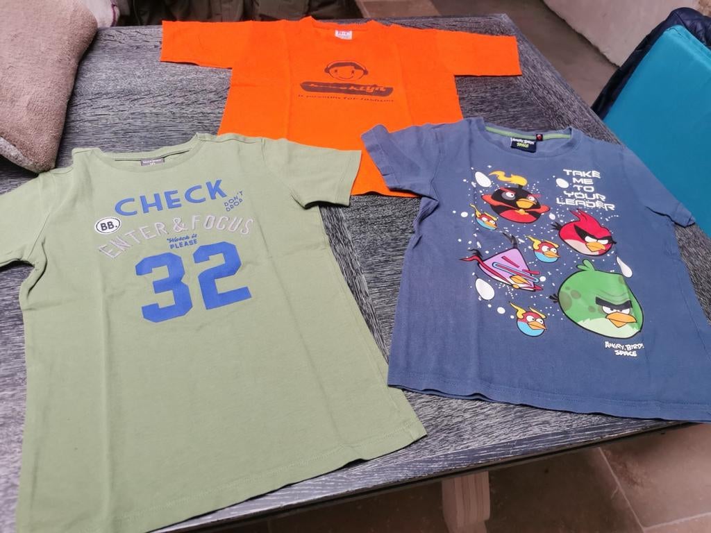 3 jolis t-shirts pour garçons taille 140, Enlèvement ou Envoi, Comme neuf