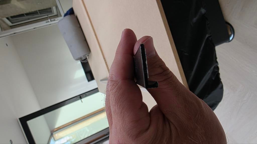 Aluminium zwart L profiel, Ophalen, Nieuw, Aluminium