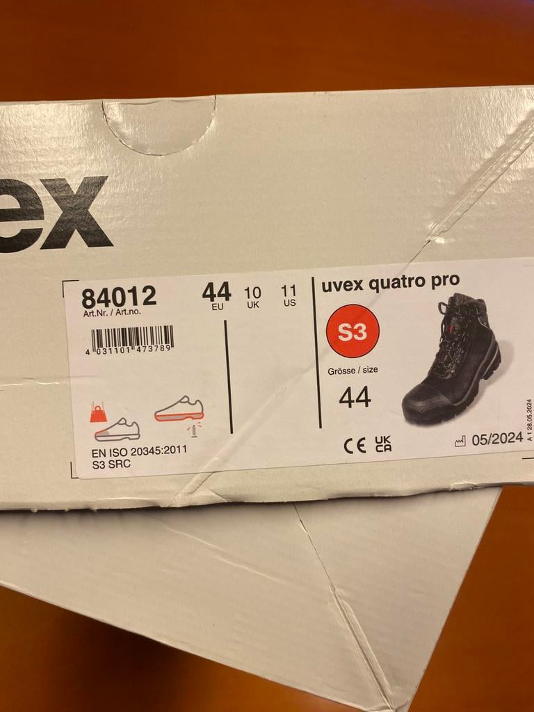 Chaussures de sécurité Uvex S3 High, Enlèvement ou Envoi, Comme neuf