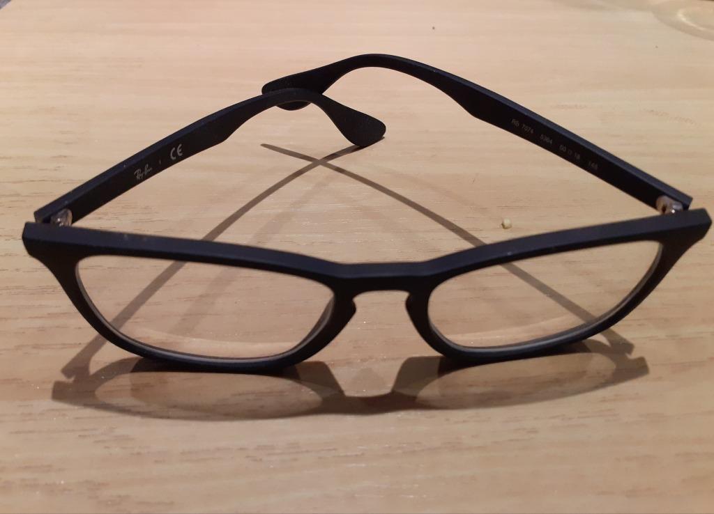 LUNETTES RAYBAN COMME NEUVES prix diminué !, Ophalen, Zwart, Zo goed als nieuw, Ray-Ban