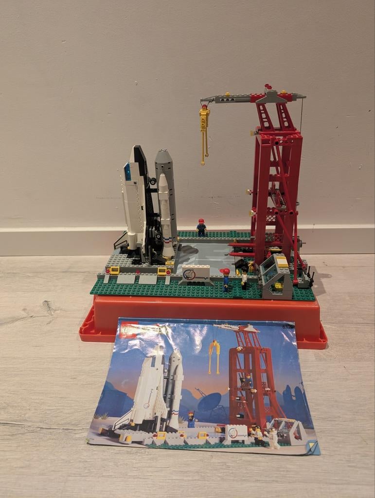 Lego 6339 lanceerplatform shuttle, Kinderen en Baby's, Speelgoed | Duplo en Lego, Ophalen of Verzenden, Gebruikt, Complete set
